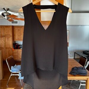 BCBGMaxAzria Black High Low Dress